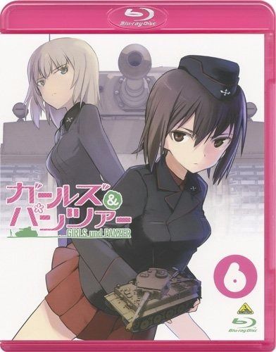 GIRLS und PANZER Vol. 6 Blu-ray + Booklet Limited Edition BOX NEW from Japan F/S_1