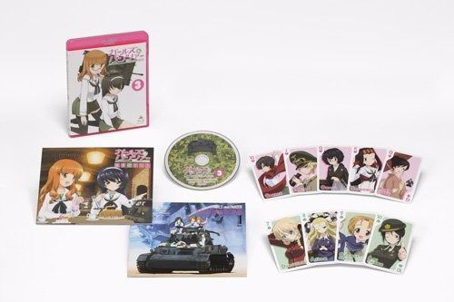 GIRLS und PANZER Vol. 3 Blu-ray + Booklet Limited Edition NEW from Japan F/S_2