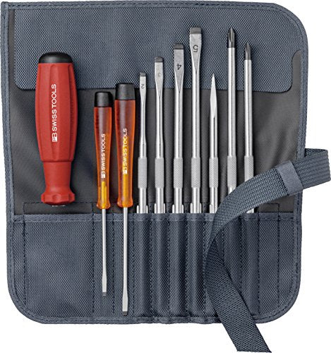 PB SWISS TOOLS 8218GY replacement screwdriver set 9 pcs gray NEW from Japan_1