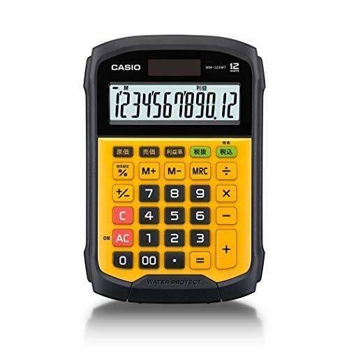 Casio waterproof and dustproof calculator WM-320MT-N mini just type 12 digits_2