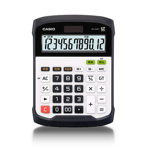Casio waterproof and dustproof calculator WD-320MT-N desktop type 12 digits NEW_2