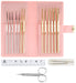 TULIP Classic 4 18-pc Crochet Hook Set TCK-004 with Case Gold Color Needle NEW_1
