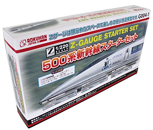 Rokuhan G004-1 Z Scale Jr Series 500 Shinkansen Starter Set NEW from Japan_2
