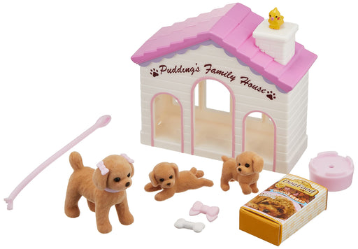 Takara Tomy Licca Chan Doll Rika LG-04 Pudding-chan House Set Dog & Furniture_1