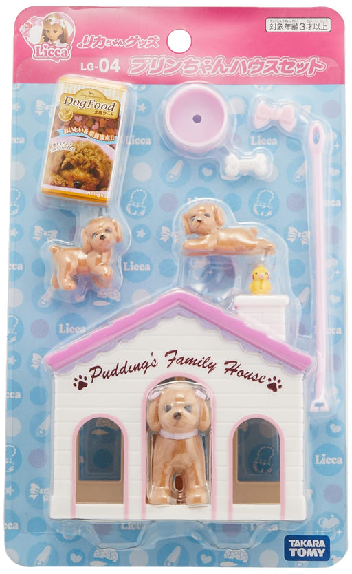 Takara Tomy Licca Chan Doll Rika LG-04 Pudding-chan House Set Dog & Furniture_2