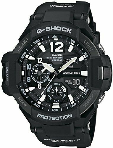 Casio watch G-SHOCK GRAVITYMASTER GA-1100-1AJF Men NEW from Japan_1