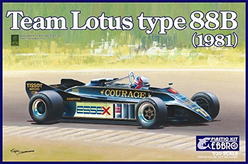 EBBRO Team Lotus type 1/20 88B 1981 20010 Plastic Model Kit NEW from Japan_4