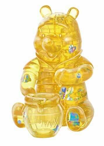 hanayama 38 Piece Crystal Gallery Winnie the Pooh Honey Yellow NEW from Japan_2