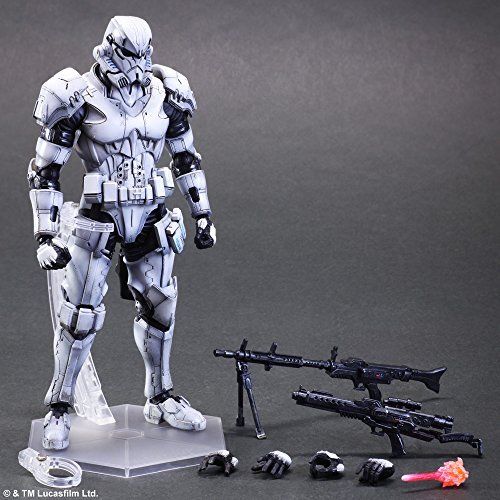 Square Enix Star Wars Variant Play Arts Kai Stormtrooper Figure NEW from Japan_10