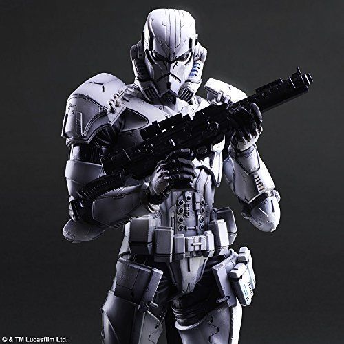 Square Enix Star Wars Variant Play Arts Kai Stormtrooper Figure NEW from Japan_5
