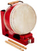 Nakano Taiko Wadaiko Drums Dia:240mm Wood Stand w/Stcik ‎KP-1200/JD/RE NEW_1