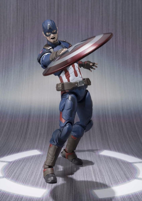 S.H.Figuarts Avengers Age Of ULTRON CAPTAIN AMERICA Action Figure BANDAI Japan_5