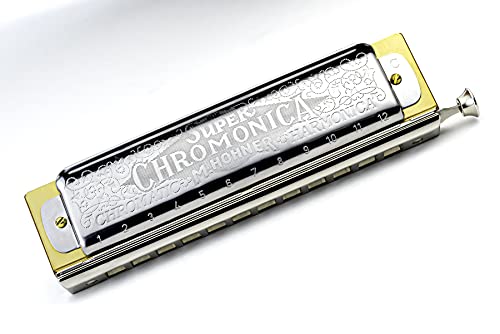 HOHNER Super Chromonica 12-Hole 270 X C Chromatic Harmonica 270/48X NEW_8