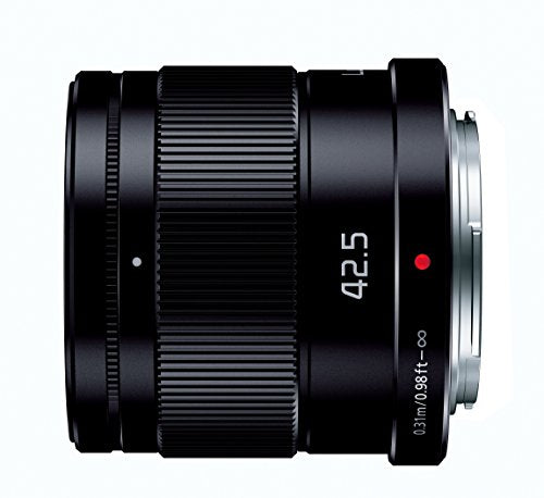 Panasonic LUMIX G 42.5mm/F1.7 ASPH./POWER O.I.S H-HS043-K Black Lens NEW_2