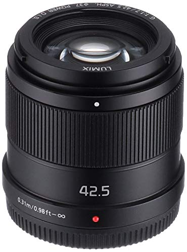 Panasonic LUMIX G 42.5mm/F1.7 ASPH./POWER O.I.S H-HS043-K Black Lens NEW_4