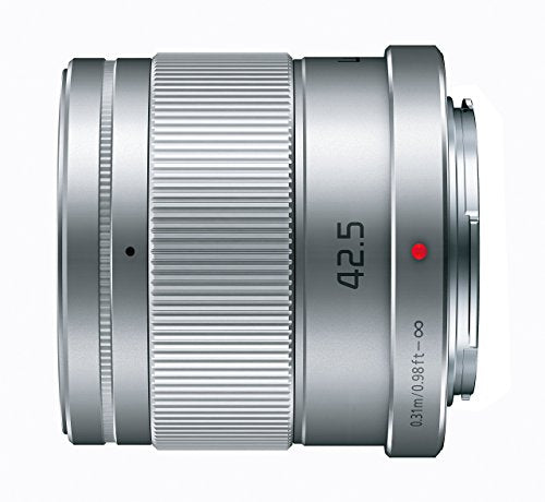 Panasonic LUMIX G 42.5mm/F1.7 ASPH./POWER H-HS043-S Silver Lens for MFT NEW_3