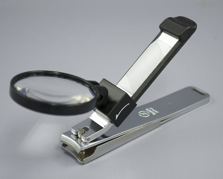 Nail Clipper With Enlarged Lens Made in Japan Toenail-kun Large mir 2000L NEW_3