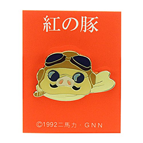 SEISEN Studio Ghibli Porco Rosso Pin Badge Porco MH-09 NEW from Japan_1