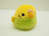 Sanei Boeki 092113 Tori-dango Plush Doll Sekisei Inko Shell Parakeet Green NEW_5