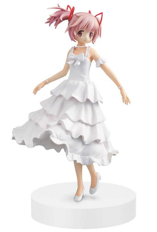 Puella Magi Madoka Magica 18cm Madoka Kaname in White Dress Figure 33223 NEW_1