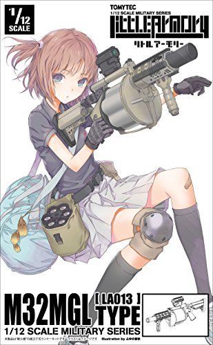 Tomytec 1/12 Little Armory (LA013) M32MGL Type Plastic Model NEW from Japan_1