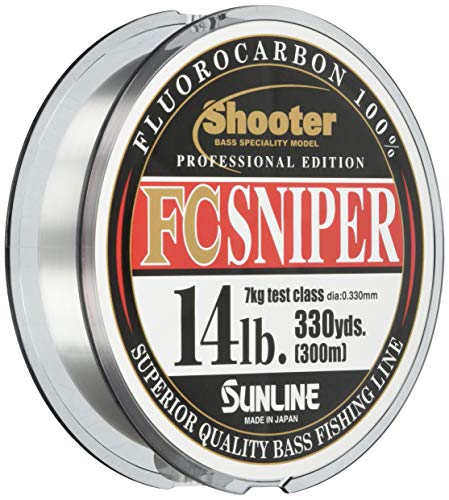 SUNLINE Fluorocarbon Line Shooter FC SNIPER Natural Clear 300M 18LB 43173-470873_1