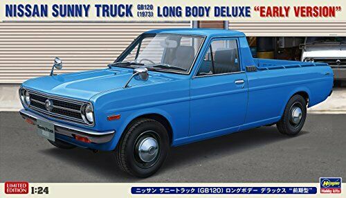 Hasegawa 1/24 Nissan Sunny track GB120 long body Deluxe Early Type Model Car 202_2