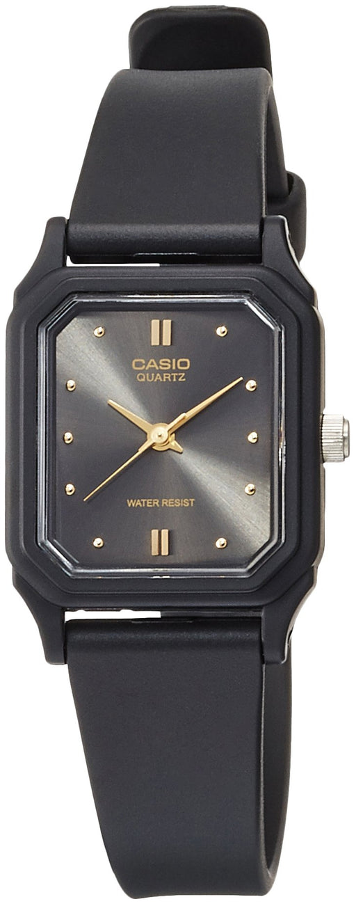 Casio LQ-142E-1A Women's Casual Sports watch Black Regin Band Rectangle NEW_1