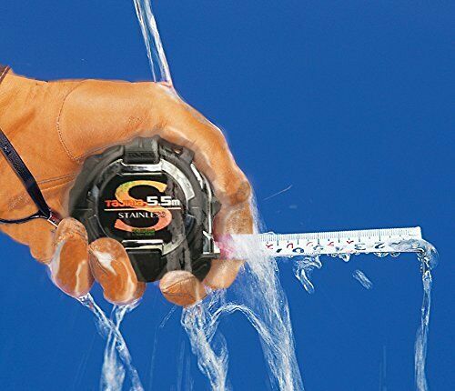 Tajima Sef G3 stainless steel lock 25 5.5m 25mm width meter scale SFG3SL2555BL_7