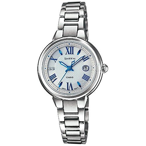 CASIO watch SHEEN solar SHE-4516SBY-7AJF Silver Lady's NEW from Japan_1