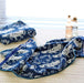 COLORATA IMABARI Face Towel 80 x 34cm Coelacanth Blue NEW from Japan_2