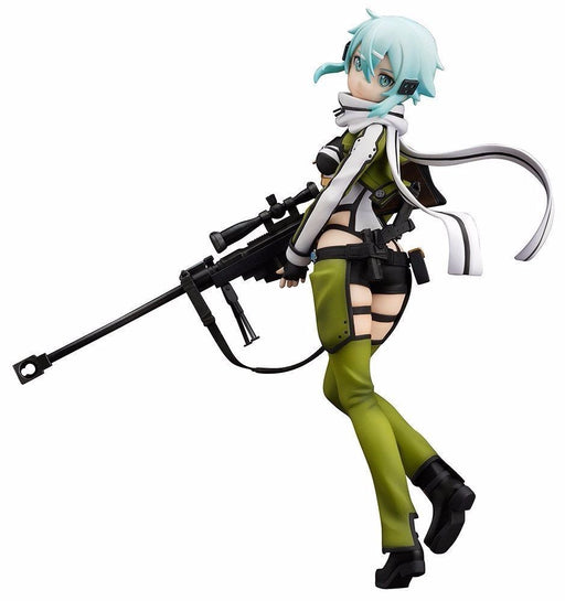 Sword Art Online II Sinon 1/8 PVC Figure PLATEADO NEW from Japan F/S_1