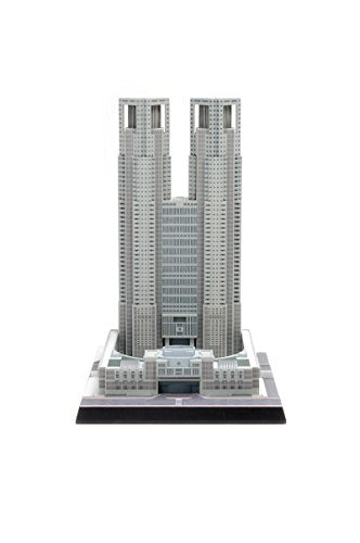 Wave OG021 Tokyo Metropolitan Government Building 1/2000 Scale Plastic Model Kit_5