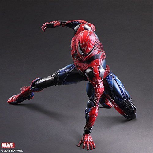 Marvel Universe Variant Play Arts Kai Spider Man Figure NEW from Japan_3