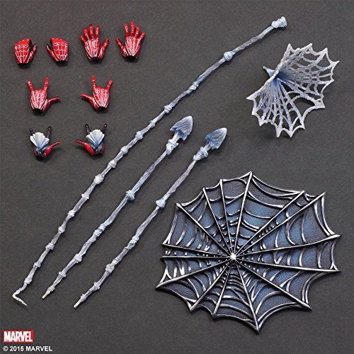 Marvel Universe Variant Play Arts Kai Spider Man Figure NEW from Japan_9