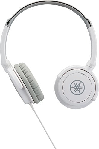 Yamaha Headphones White HPH-100WH Comfortable fit With conversion stereo plug_4
