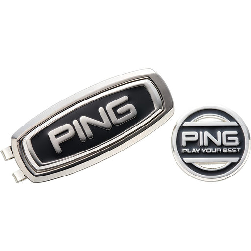 PING Golf Marker AC-U2202 BELT CLIP 36485 BK alloy steel metal manganese magnet_1