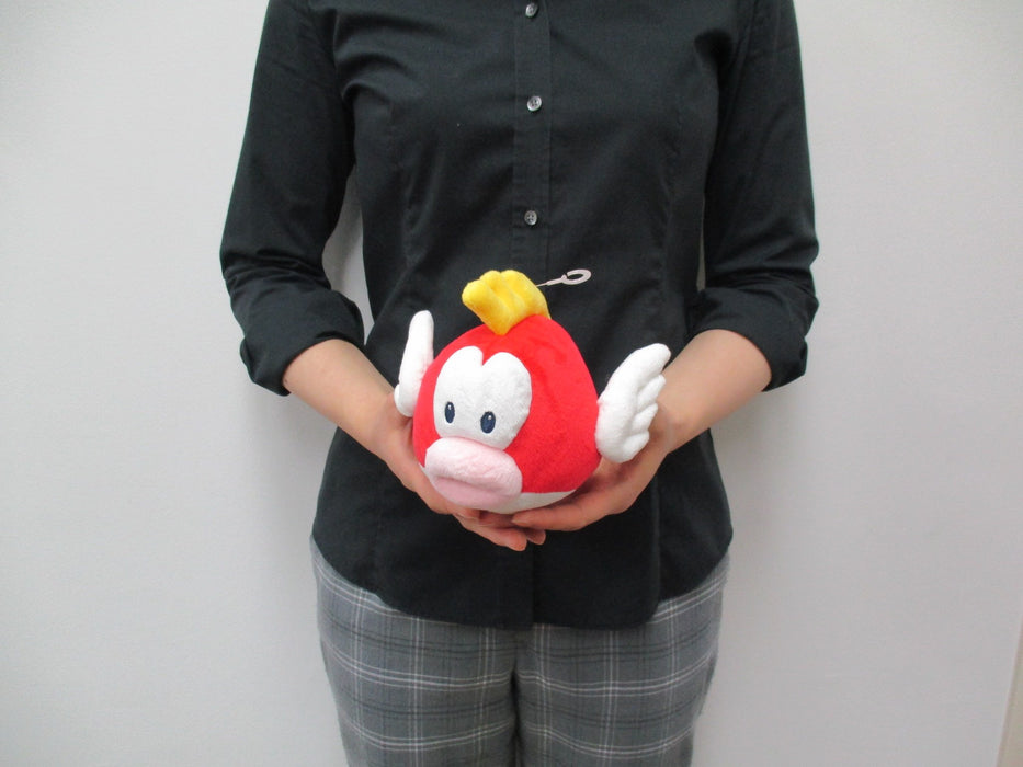 Sanei Boeki Super Mario All Star Collection AC30 Cheep Cheep Plush Doll NEW_6