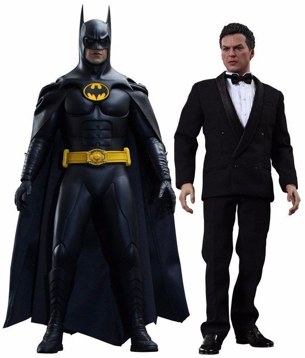 Movie Masterpiece Batman Returns BATMAN & BRUCE WAYNE 1/6 Action Figure Hot Toys_1