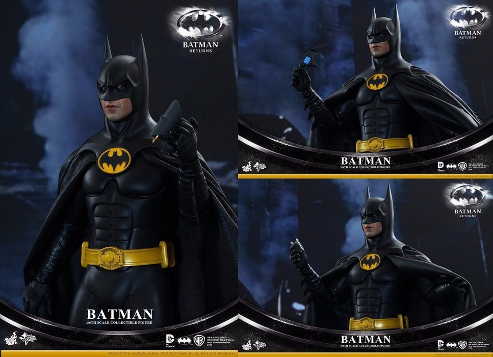 Movie Masterpiece Batman Returns BATMAN & BRUCE WAYNE 1/6 Action Figure Hot Toys_7