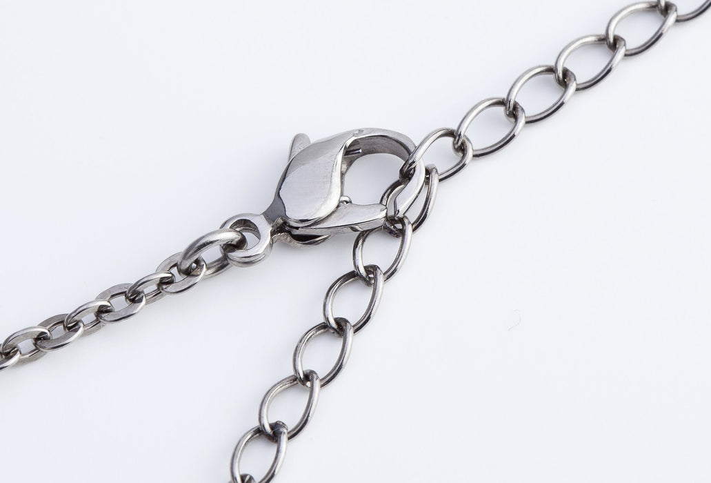 phiten necklace Pure titanium chain necklace red beans 40+5cm ‎7613JX843000 NEW_2