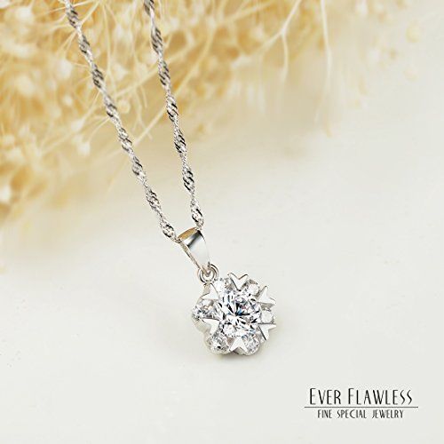 EverFlawless Swarovski 925 sterling silver necklace French rope NEW from Japan_2