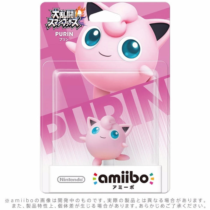 Nintendo amiibo JIGGLYPUFF (PURIN) Super Smash Bros. 3DS Wii U Accessories NEW_2