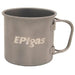 EPI Single Titanium Mug Cup with Mesh Case, Mug Cover T-8114 330ml Handwash Only_2