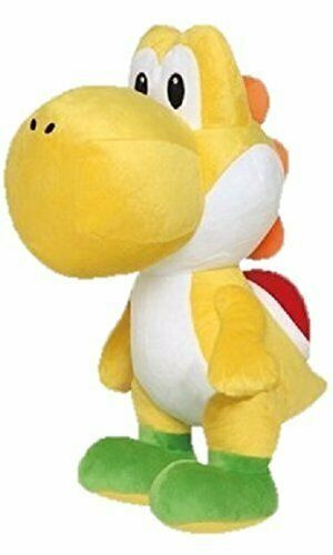 Taito Super Mario Bros Extra Large Size Plush Doll Yoshi Yellow NEW from Japan_1