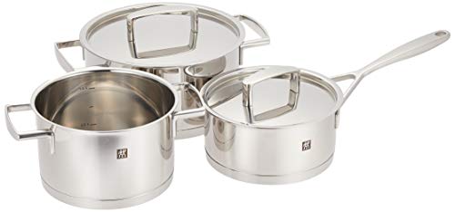 Zwilling Passion Cookware 3pcs Set Stockpot, stew pot, saucepan 66060-001 NEW_1