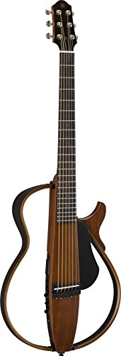YAMAHA Silent Acoustic Guitar Steel Strings Natural SLG200S NT mahogany NEW_1