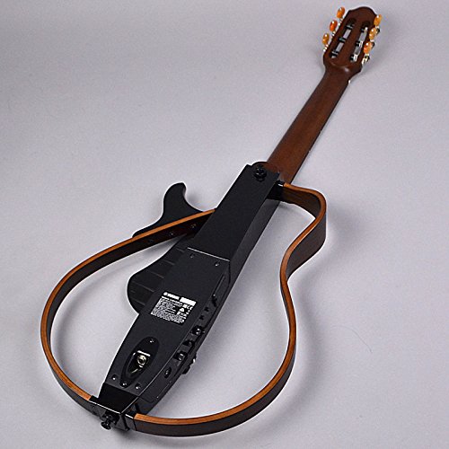 YAMAHA Silent Acoustic Guitar Nylon Strings Translucent Black SLG200N TBL NEW_3