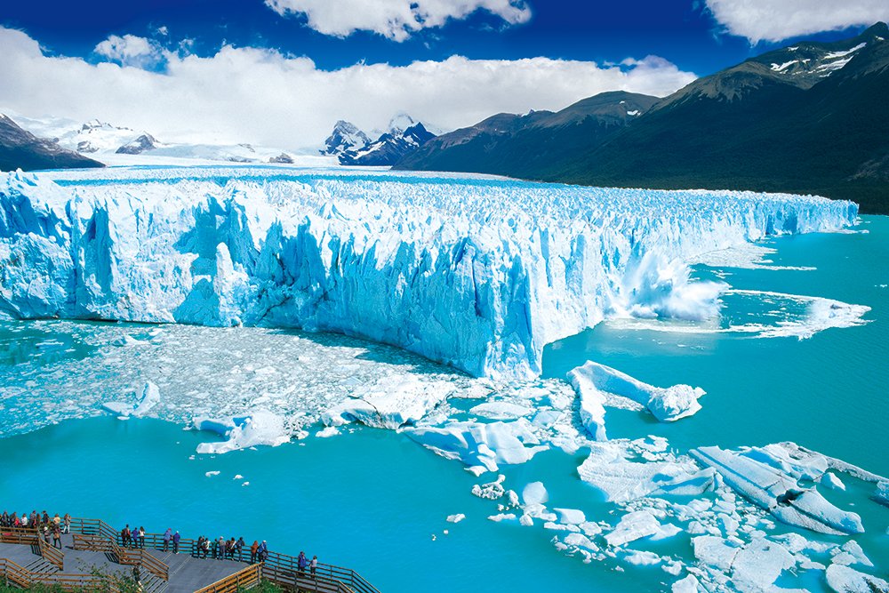 EPOCH 1000 Piece Jigsaw Puzzle Master Argentine Perito Moreno Glacier 10-767 NEW_1