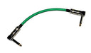 CANARE GS-6 Patch cable 20cm L-L type green PA-115 Phone Plug Connect effectors_1